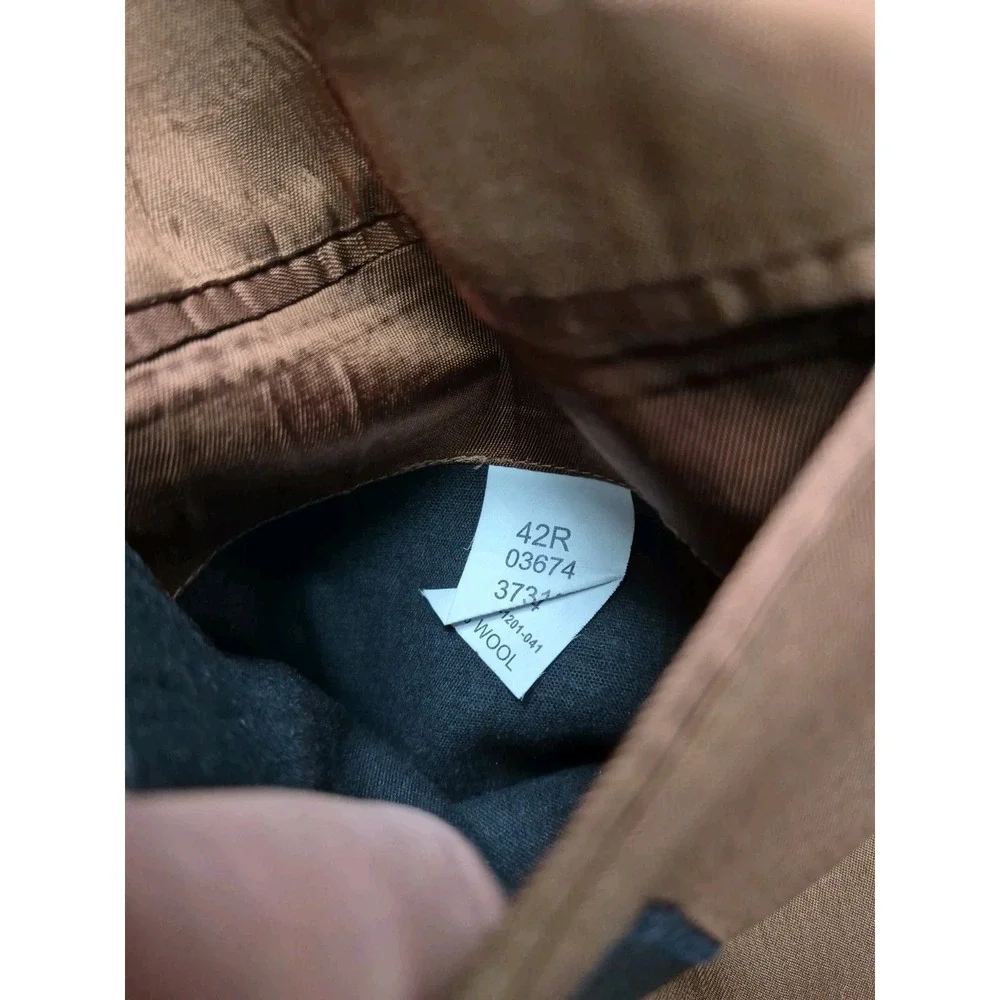 Jos A Bank Joseph Mens Slim Fit Wool Sports Coat 42L Navy 2 Button F701